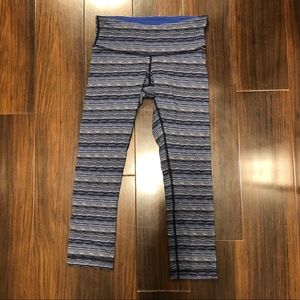 Lululemon women’s wunder under Capri legging sz 4